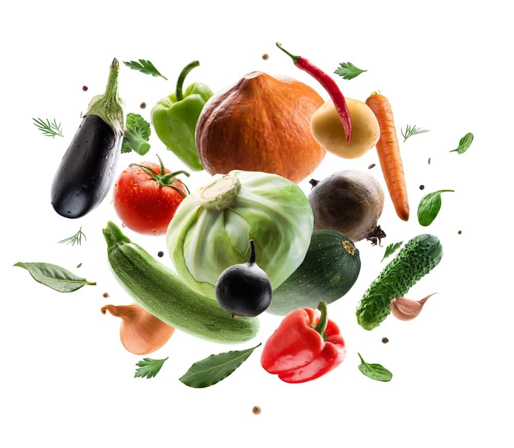 Large,Set,Of,Isolated,Vegetables,On,A,White,Background